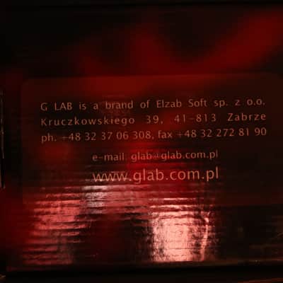 G LAB SD-1 Smooth Delay 2016 Black/Red image 9
