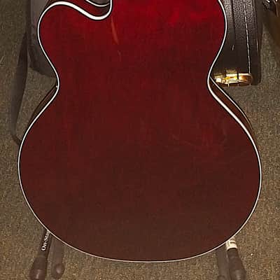Gretsch G6119T-ET Players Edition Tennessee Rose Electrotone Hollow Body with Bigsby 2021 Dark Cherry Finish image 4