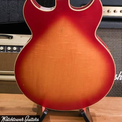 1967 Gibson Barney Kessel Regular Cherry Sunburst image 4