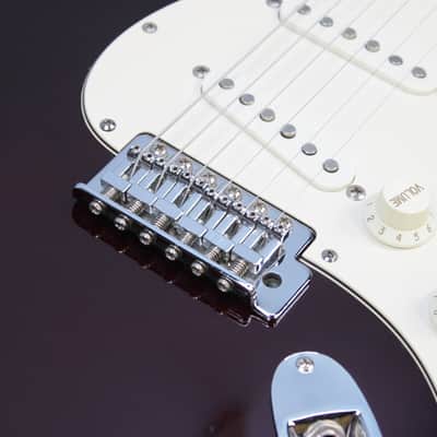 Squier Stratocaster Gold Label - Made in Korea 1997 - Dark Midnight Wine image 4