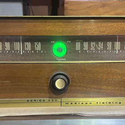 Madison Fielding 330 Stereophonic FM-AM Tube Tuner, Working Condition image 1