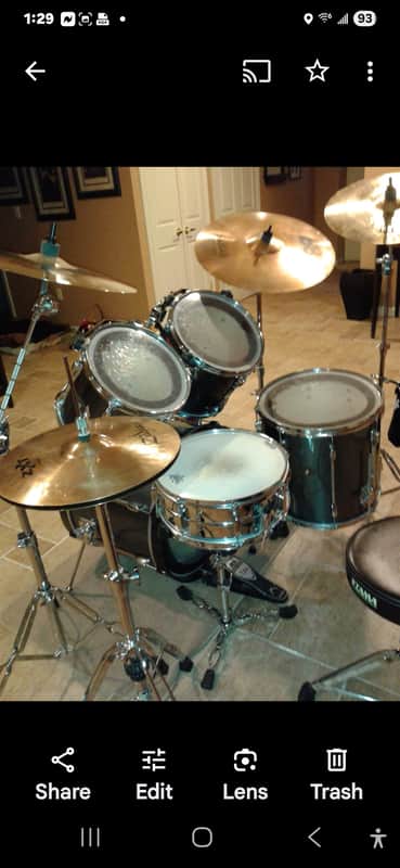 Tama Rockstar 2000 - Steel Blue image 1