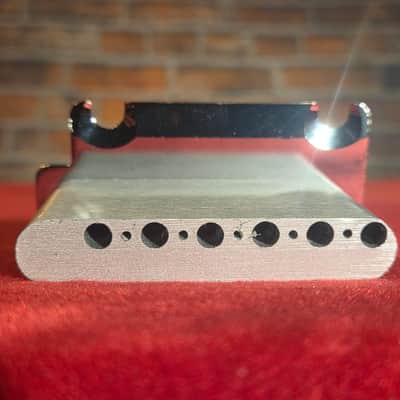 Wilkinson M Series 2-Point Tremolo Bridge Chrome w/ Posts, Springs & Tremolo Bar image 5