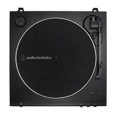 Audio-Technica AT-LP60X Belt-Drive Stereo Turntable with Amplifier System Bundle image 4