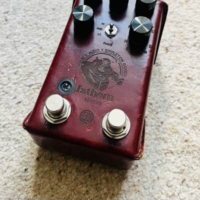 Walrus Audio Fathom Reverb (Simpleton Goods Leather Edition) image 1