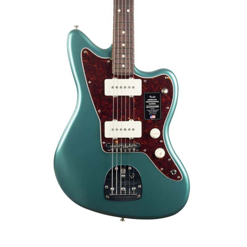 Fender American Professional Classic Jazzmaster - Faded Sherwood Green Metallic image 1
