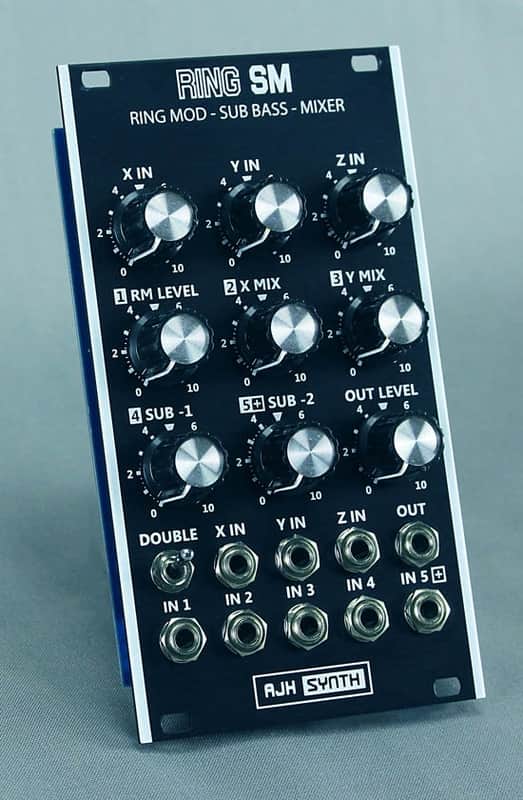 AJH Synth MiniMod Ring SM Eurorack Module (Vintage Black) image 1