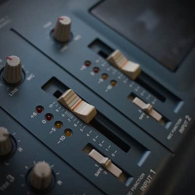 Serviced TASCAM Porta 02 mkII Ministudio (New Belts) 2000s - Blue image 10