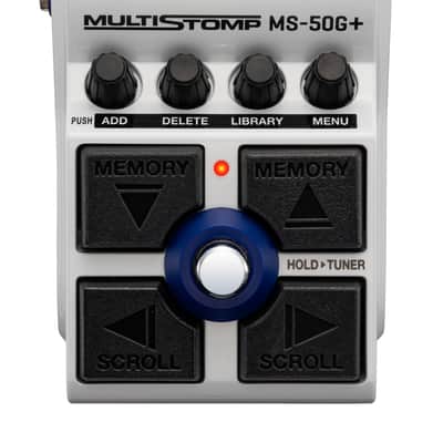 Zoom MS-50G+ MultiStomp Guitar Multi-Effects Processor Pedal image 1