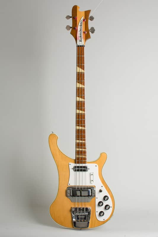 Rickenbacker Model 4001 Owned By Geddy Lee Solid Body Electric Bass Guitar (1968), ser. #HD-843, original black tolex hard shell case. image 1