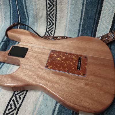 Custom Strat ST style 2020s - *Fender Tex Mex Pickups* Spalted maple natural image 8