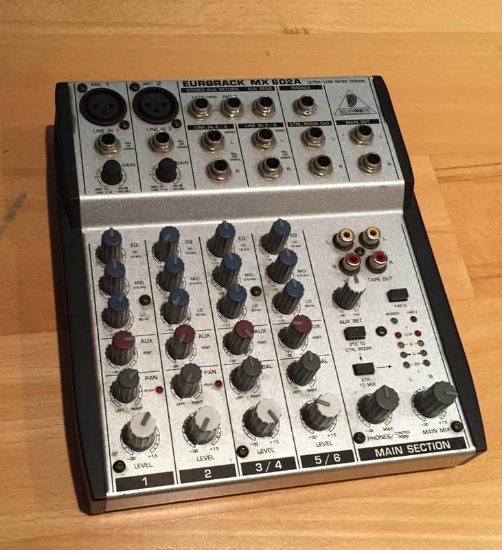 Behringer Eurorack MX602A 6-Input Mixer image 1