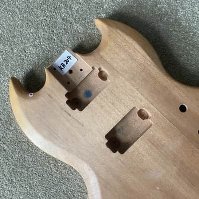 HH Mahogany Wood Solid Guitar Body image 12