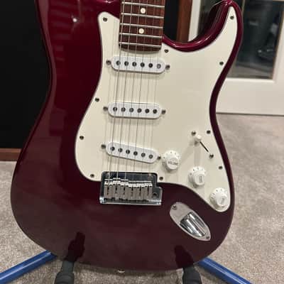 Fender Stratocaster 40th Anniversary model 1993 - Midnight Wine image 4