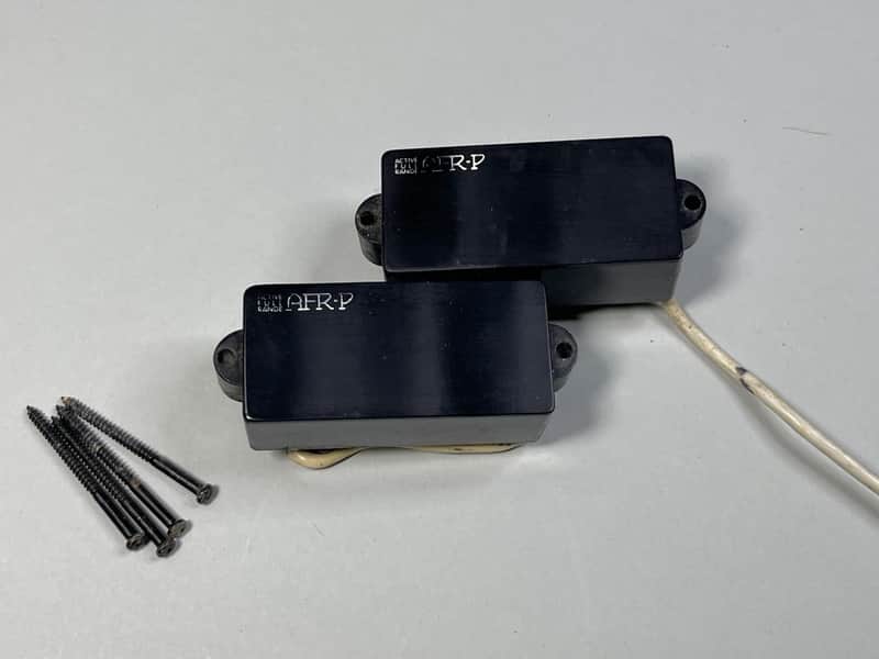 Vintage Ibanez Soundgear SR590 4 String Parts, Neck AFR-P P-Bass Pickup 1995 - Black image 1