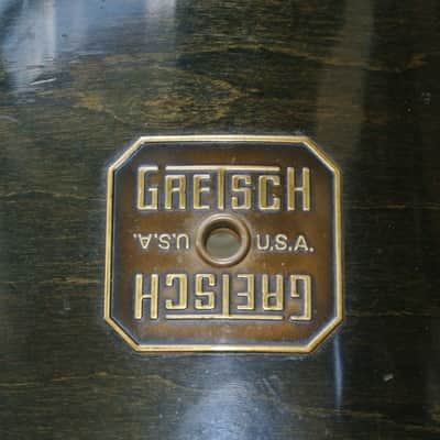 1980's GRETSCH USA 12" TOM in TRANSLUCENT EBONY for YOUR DRUM SET! LOT RM81 image 2