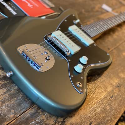 Fender Japan Very Rare 2023 Jasper Olive Metallic Hybrid II Jazzmaster w/ Matching Headstock image 8