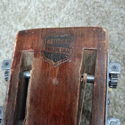 Vintage 1930 National Triolian w/ Soft Shell Case image 15