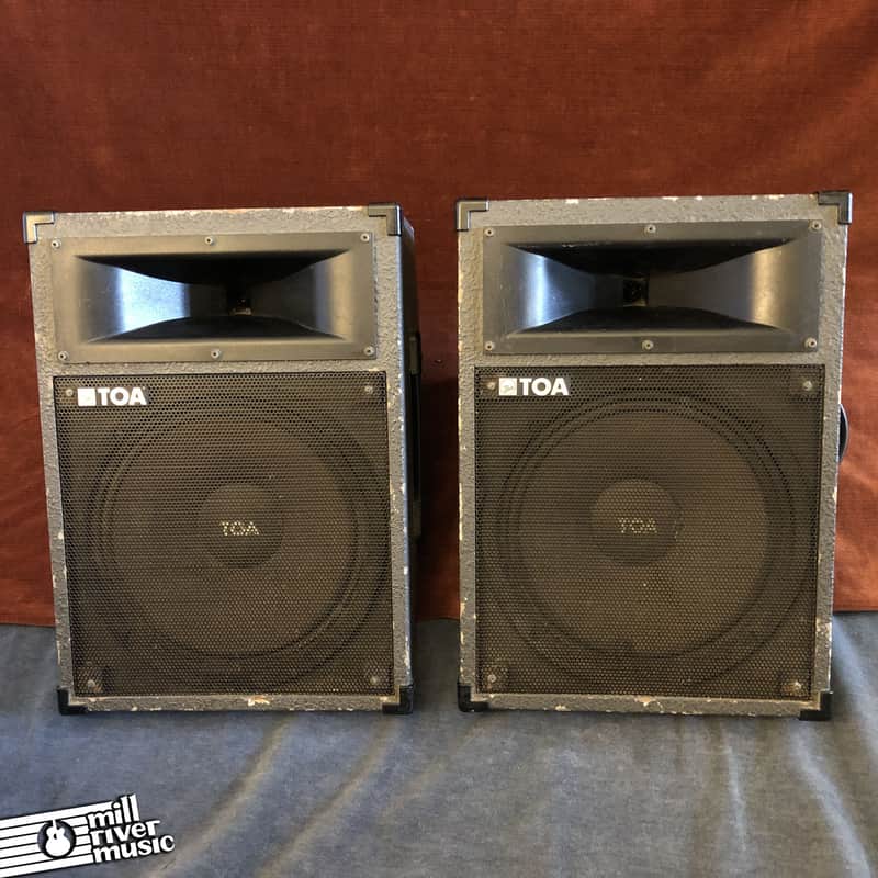 TOA SPEAKER SYSTEM model SL-12M ペア TOA SPEAKER SYSTEM model SL-12M ペア - メルカリ