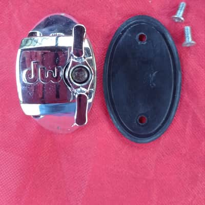 DW DWSMTB12CR 12.7mm Hinged Tom Mount Bracket 2010s - Chrome image 5