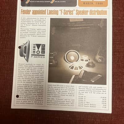 Fender Facts Newsletters 1965-67 image 4