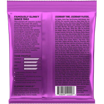 Ernie Ball Power Slinky Electric Guitar Strings Set 11-48 image 2