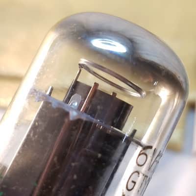 Sylvania Perfect 0% Tight Matched Pair (2) JAN-CHS-6V6GTY tNOS AT1000 TESTED Vacuum Tubes brown base military Premium Beam Power 6V6 1949-1967 image 8