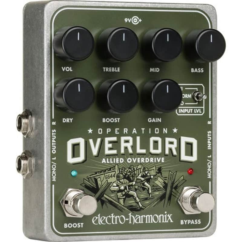 Electro-Harmonix Operation Overlord Allied Overdrive | Reverb