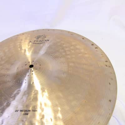 ZILDJIAN K CONSTANTINOPLE MEDIUM THIN RIDE LOW 20 Inches 1922g K Constantinople (06/24) image 4