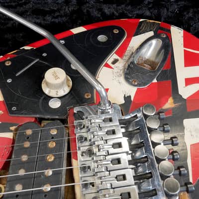 Fender Custom Shop Eddie Van Halen Signature Frankenstein 2007 - Red/White/Black image 6