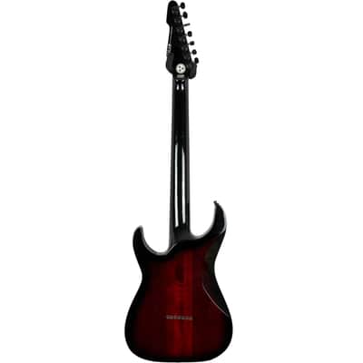 ESP LTD Alex Wade Signature AW-7 2012 - Blood Red Sunburst image 4
