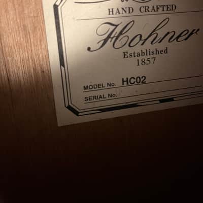 Hohner HC02 Half Sized Classical guitar - Natural image 3