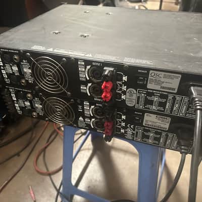 QSC RMX2450 2400-Watt Professional Power Amp 2000s - Black image 3