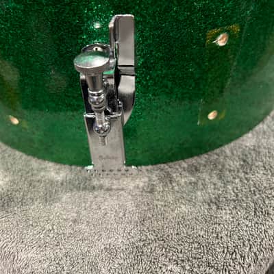 Ludwig Green Sparkle Jazz Festival Snare Drum - Excellent - 1960s image 24