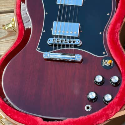 2026 Gibson SG Standard Aged Cherry W/OHSC Guitar Center Exclusive image 3