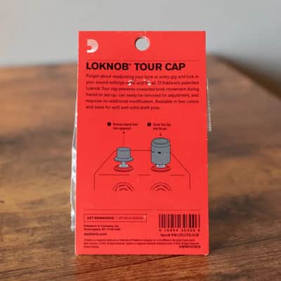 D'Addario LokNob Tour Cap Large CTS - Black image 4