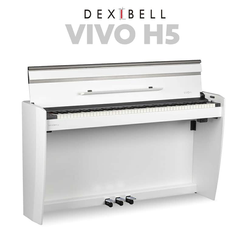 Dexibell VIVO H5 Digital Piano – 88-Key Professional Stage Piano – Made in Italy – Great Condition - White image 1
