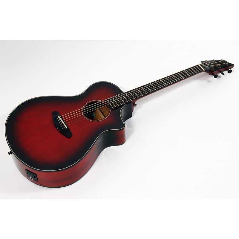 Breedlove Pursuit Exotic S Concert CE Myrtlewood Acoustic-Electric Guitar Regular Sunset Burst image 1