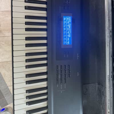 Korg 01/W FD Synthesizer Workstation - New Battery, Blue LED, SKB Case