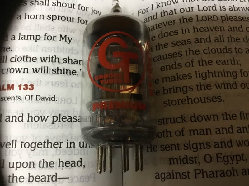 Groove Tubes GT-12AX7-C Premium Selected Preamp Tube image 1
