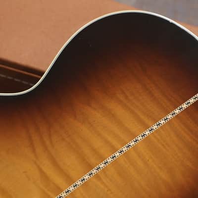 2016 Gibson Custom Shop SJ-200 Vintage Series Torrified Adirondack Jumbo Acoustic Guitar Sunburst + OHSC image 14