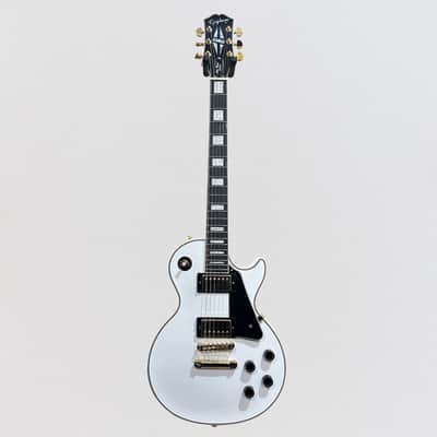 Epiphone Les Paul Custom Electric Guitar - Alpine White image 8