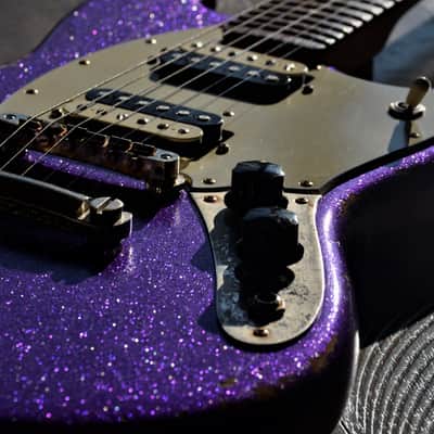Fender Mustang American Relic Custom  2013 Purple Sparkle HH image 25