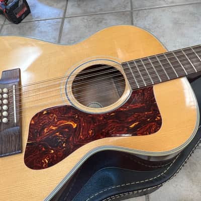 1969 Guild F212NT 12 String Acoustic Guitar Natural with case image 3