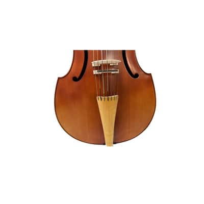Rare hand made solid wood 7×7 )14 strings concert 4/4 cello (viola da gamba 30") image 4