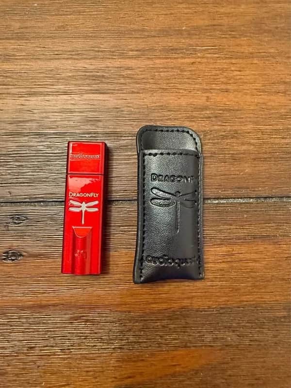 AudioQuest DragonFly Red USB DAC and Headphone Amplifier 2019 - Present - Red image 1