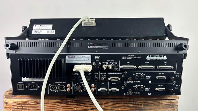 Tascam DM-24 Digital Mixer w/ MU-24 Meter Bridge - Black | Reverb
