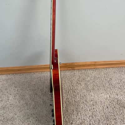 Eastman T486-RD Thinline Archtop Double Cutaway 2021 - Red image 5