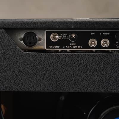 1968 Fender Deluxe Reverb AB763 Silverface 1x12 Combo Amp #59042 image 15