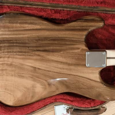 Sargent Guitars | Custom Built One-Piece Aged Acacia Koa Hardtail Strat | Lindy Fralin Real '54 Pickups | Warmoth Neck | 8.6 lbs | NEW Build | w/New Fender Poodle Case image 4